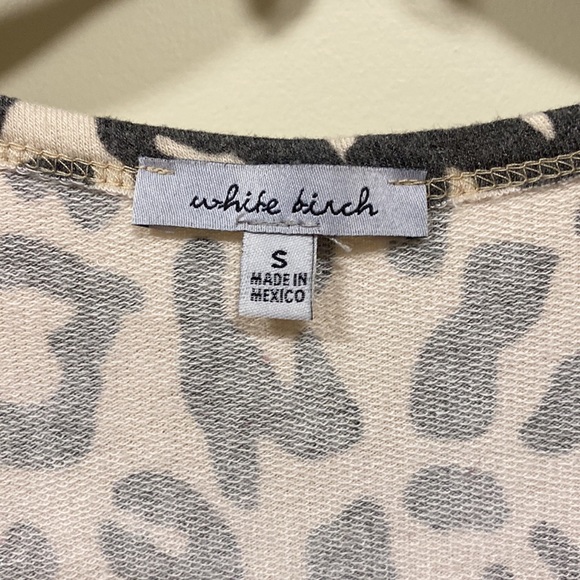 White Birch tank small pink and animal print - Picture 2 of 6